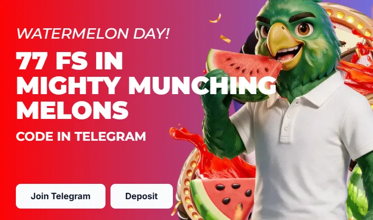 Promoción Watermelon Day de Lukkly: 77 giros gratis con código en Telegram